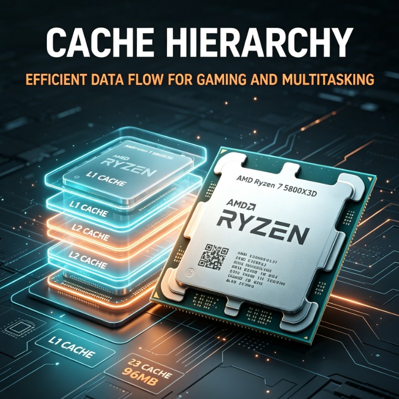 Pc Gaming Ryzen 7 - 라이젠 7 5800X3D PC 게이밍 프로세서