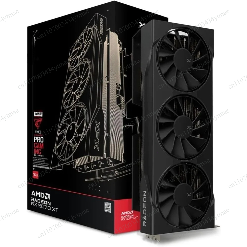 Pc Gaming Graphics Card - RX 9070 XT 트리플 팬 게이밍