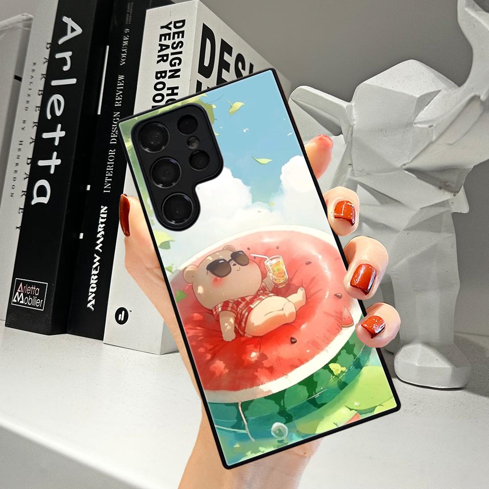 여름 시원한 수박 고양이 폰 케이스 삼성 갤럭시 S26 - Pc Case Tempered Glass 리뷰 및 가격