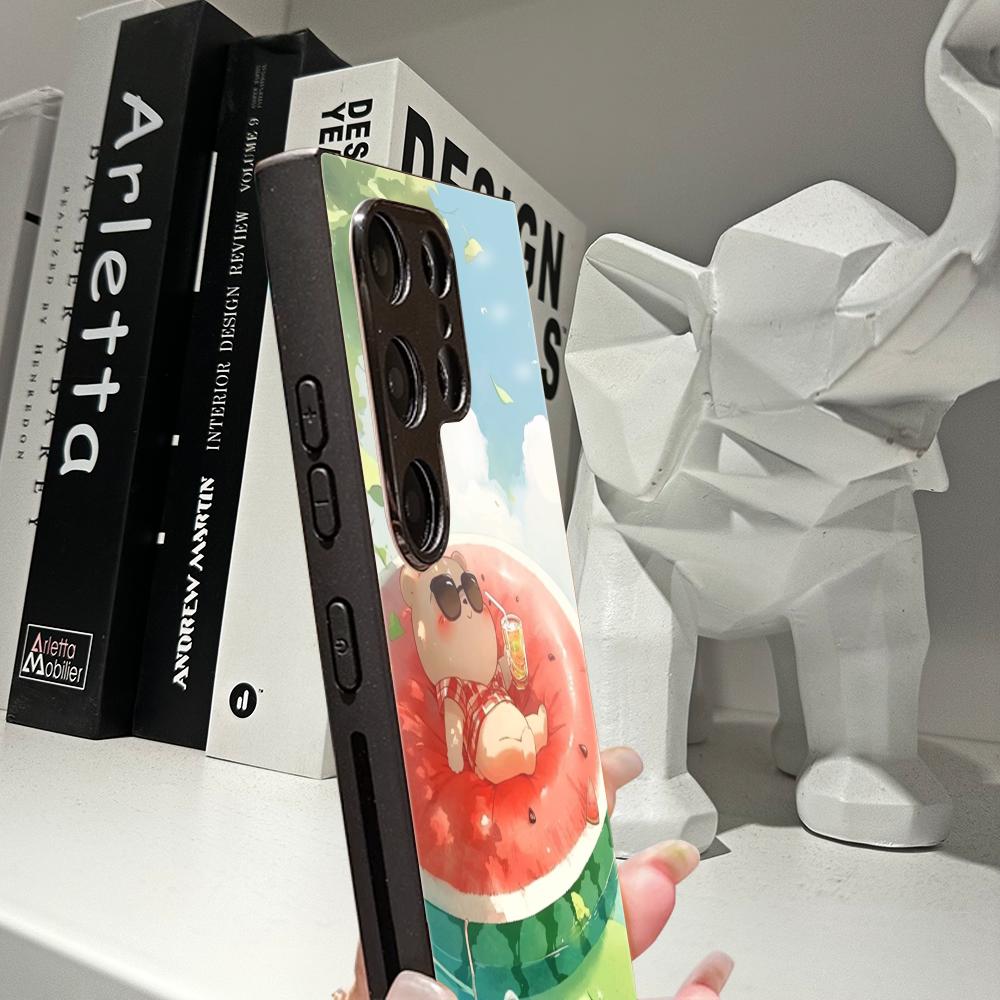 여름 시원한 수박 고양이 폰 케이스 삼성 갤럭시 S26 - Pc Case Tempered Glass 리뷰 및 가격
