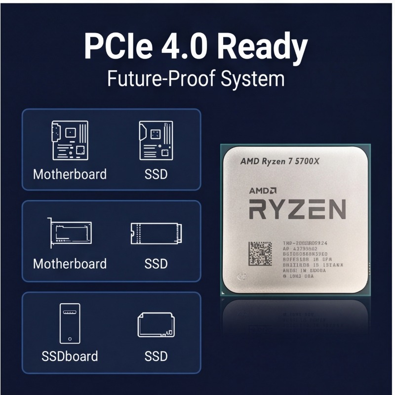 AMD Ryzen 7 5700X 프로세서 가정용 게임  - Pc Gaming Ryzen 7 리뷰 및 가격