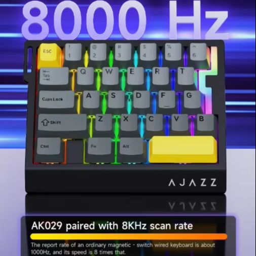 AK029 유선 한손 게이밍 키보드 HE 마그네틱 스위 - No Rgb Gaming Pc 리뷰 및 가격