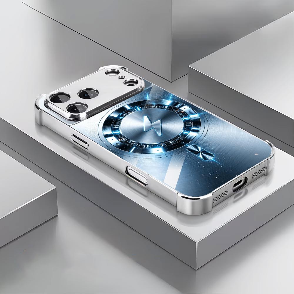 실버 충전 발광 링 강화 HD 글래스 패션 폰 케이스  - Pc Case Tempered Glass 리뷰 및 가격