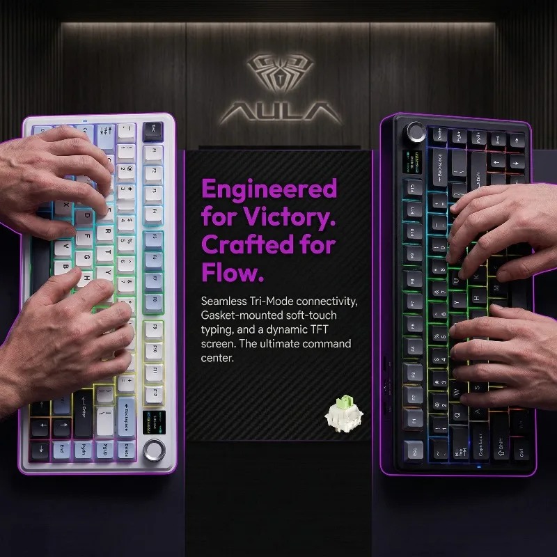 AULA F75 Max 기계식 키보드 75% 레이아웃  - Pc Gaming Keyboards 리뷰 및 가격