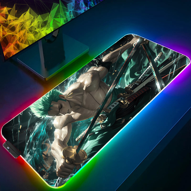 원피스 조로 마우스 패드 RGB 게임 액세서리 Gabi - No Rgb Gaming Pc 리뷰 및 가격