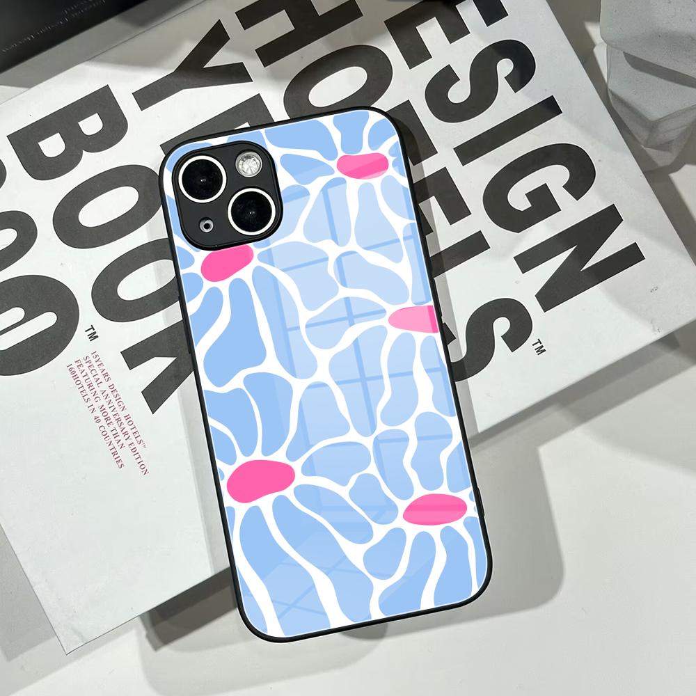 Clmj 컬러풀 플라워 폰 케이스 강화유리 쉘 아이폰  - Pc Case Tempered Glass 리뷰 및 가격