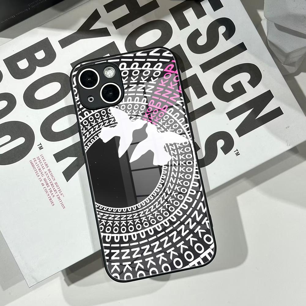 HYBXAXC 우아한 새 엠블럼 강화 유리 전화 케이스 - Pc Case Tempered Glass 리뷰 및 가격