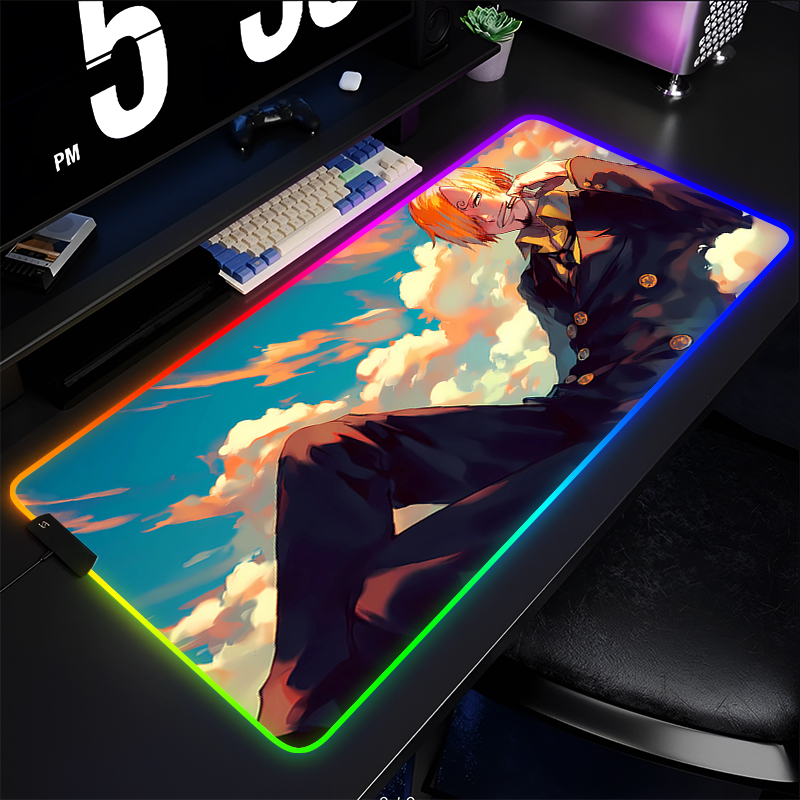 RGB 애니메이션 마우스 패드 원피스 산지 프로 E-스 - No Rgb Gaming Pc 리뷰 및 가격
