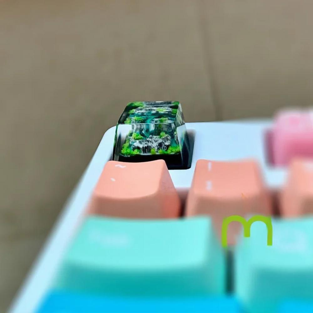 산과 바다 키캡 아티산 레진 고급 DIY PC 게이머  - No Rgb Gaming Pc 리뷰 및 가격