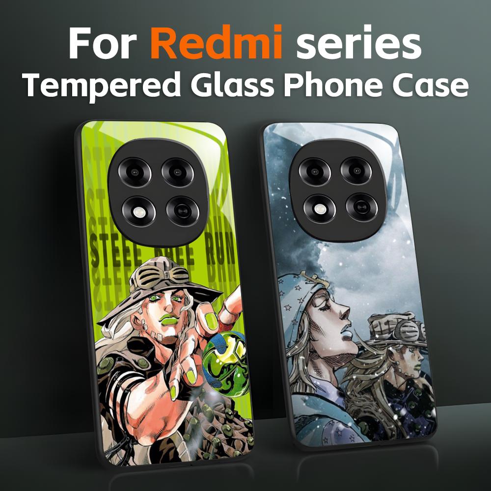 애니메이션 JOJO 스틸 볼 런 멋진 폰 케이스 강화유 - Pc Case Tempered Glass 리뷰 및 가격