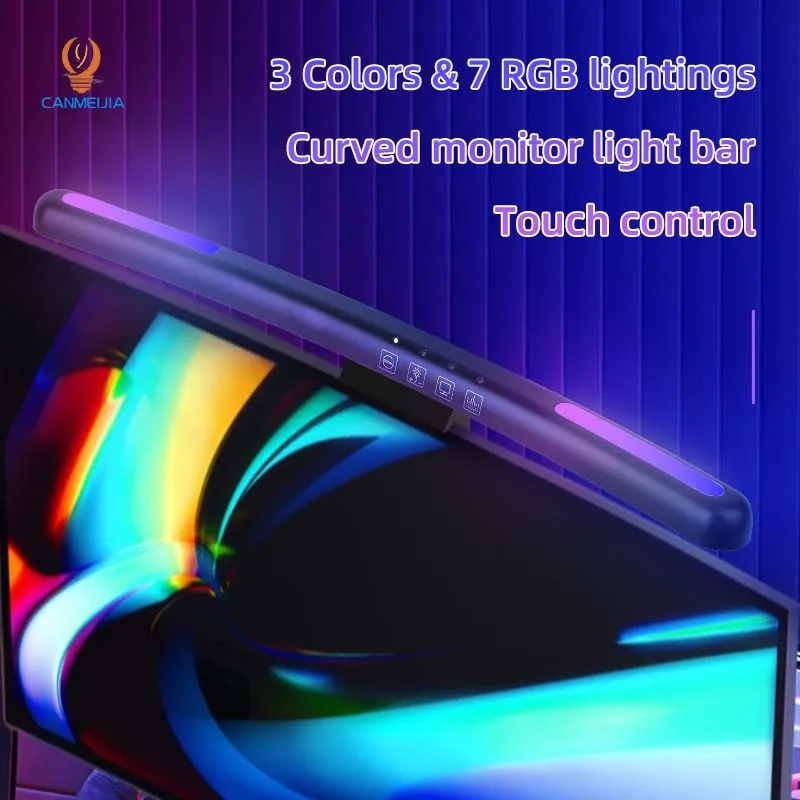 곡선 LED 모니터 라이트 바, USB RGB PC 스 - No Rgb Gaming Pc 리뷰 및 가격